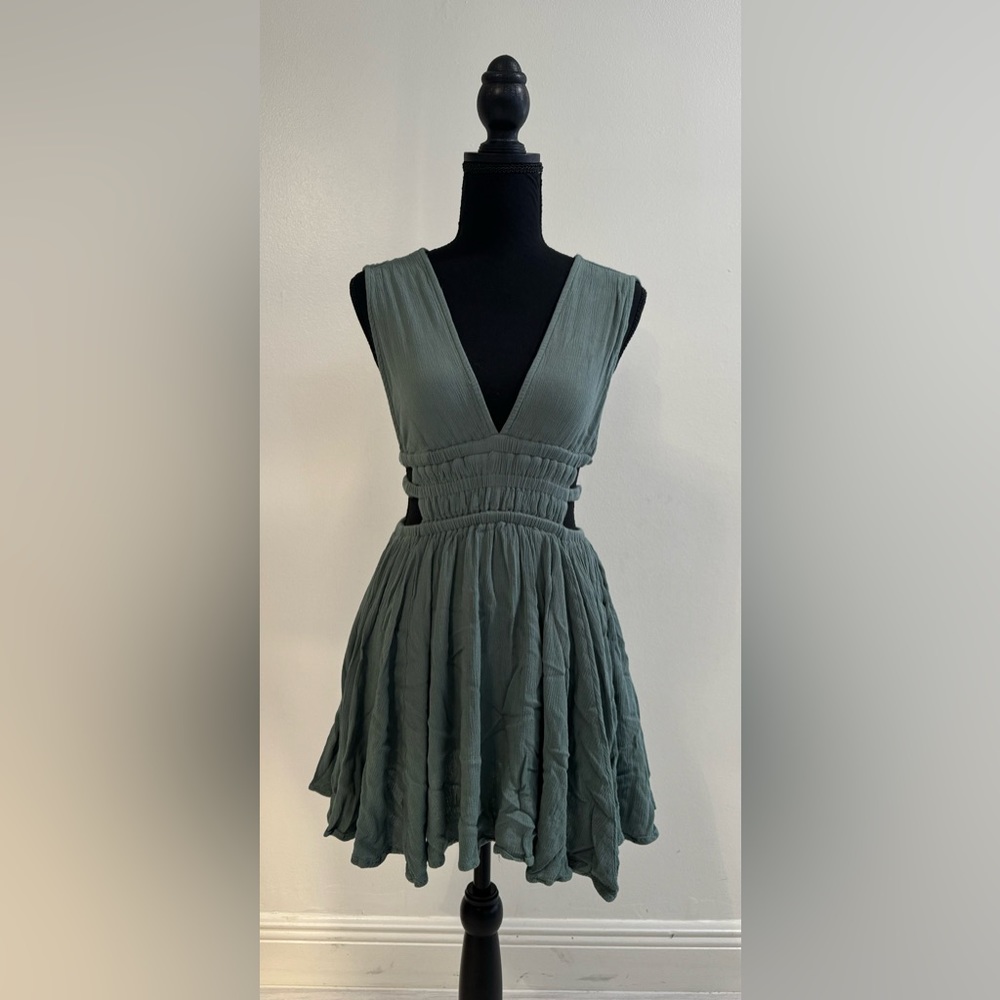 Lovely Day Olive Green Dress